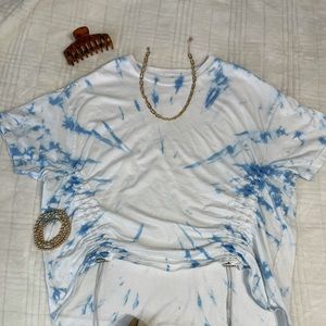 Urban outfitters tie-dye drawstring T-shirt